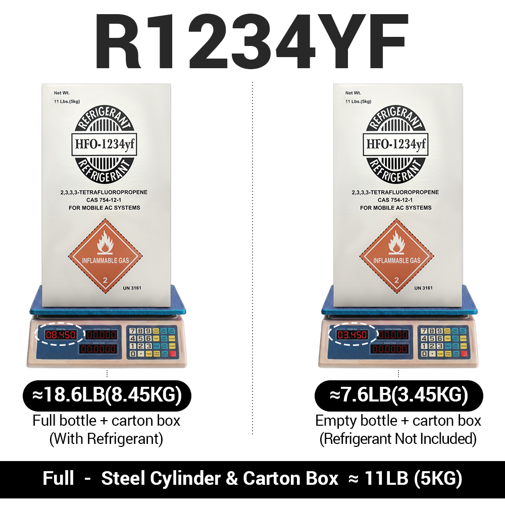 Honeywell Solstice R-1234yf Refrigerant Gas – 11 lb Cylinder - view 7