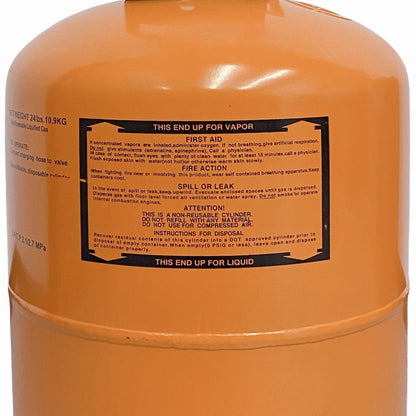 Honeywell Genetron R-404A Refrigerant Gas – 24 lb Cylinder - view 3