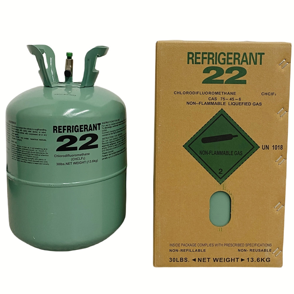 ICOR International Reclaimed R-22 Refrigerant Gas – 30 lb Cylinder - view 2