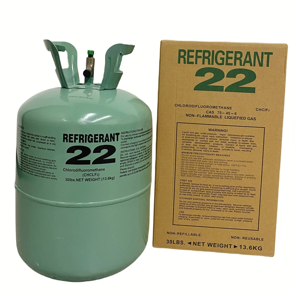 ICOR International Reclaimed R-22 Refrigerant Gas – 30 lb Cylinder - view 6