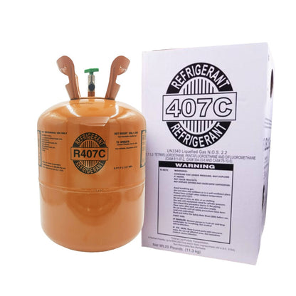 Honeywell Genetron R-407C Refrigerant Gas – 25 lb Cylinder - view 2