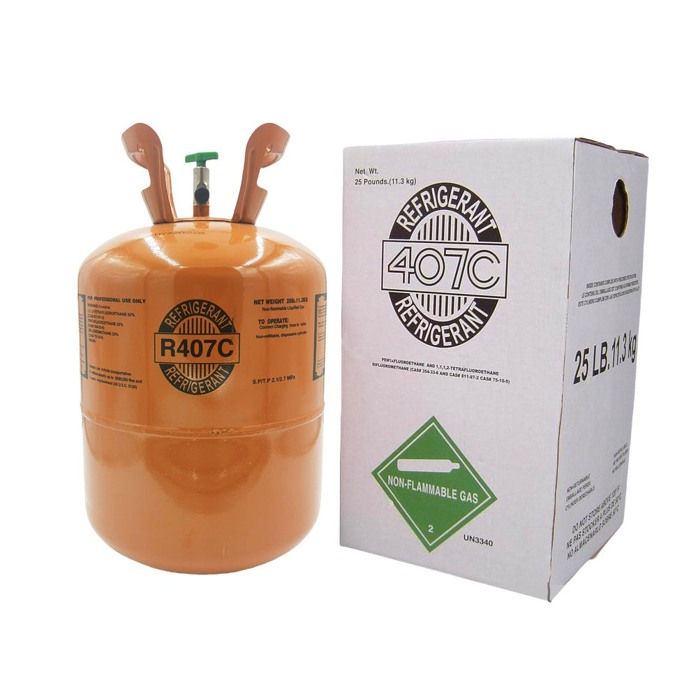 Honeywell Genetron R-407C Refrigerant Gas – 25 lb Cylinder - view 3
