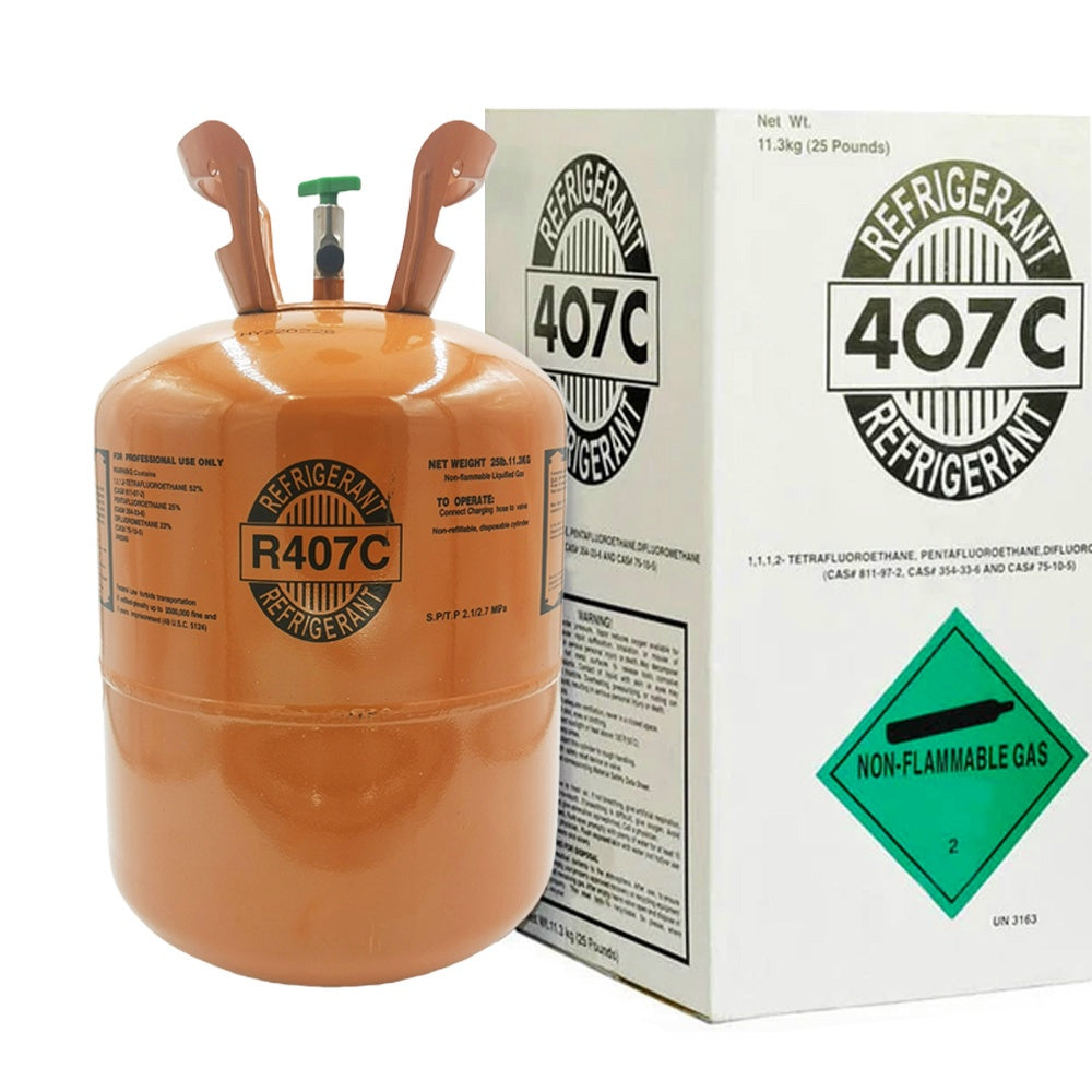 Honeywell Genetron R-407C Refrigerant Gas – 25 lb Cylinder - view 5