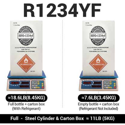 Honeywell Solstice R-1234yf Refrigerant Gas – 11 lb Cylinder - view 7
