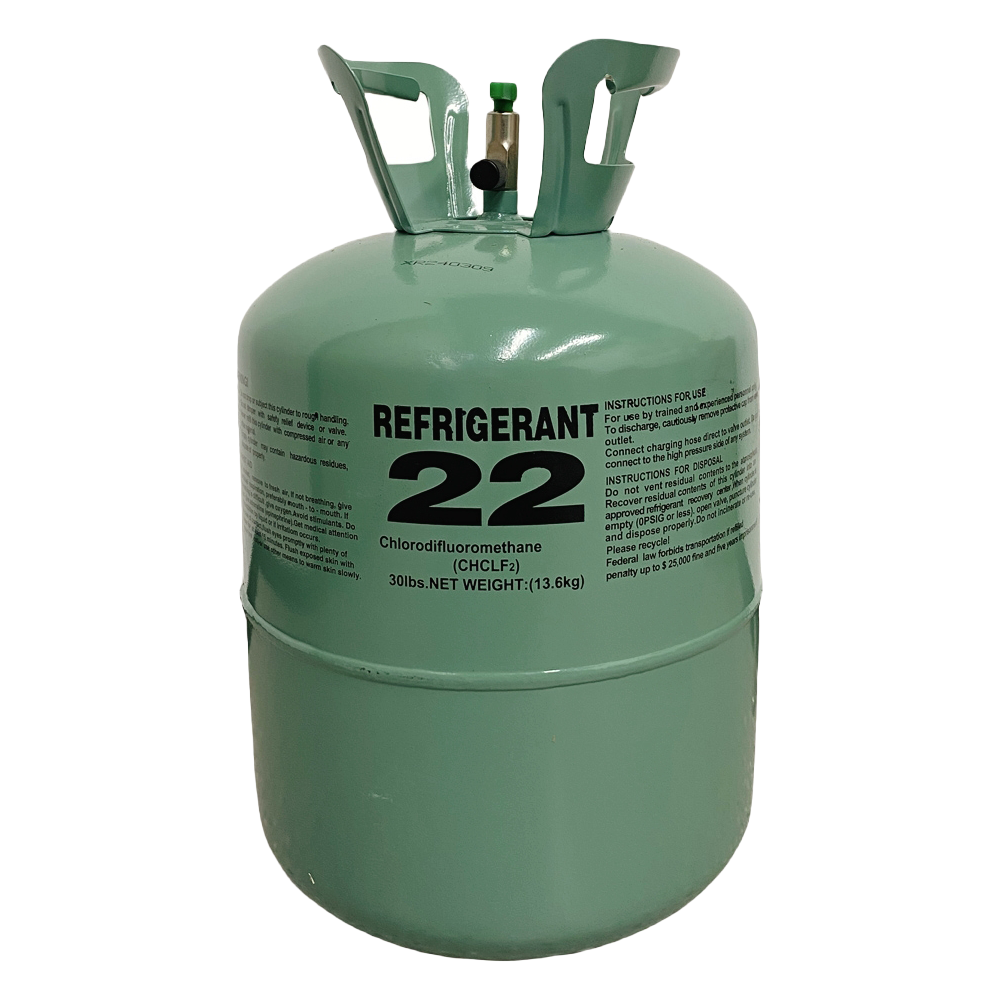 ICOR International Reclaimed R-22 Refrigerant Gas – 30 lb Cylinder