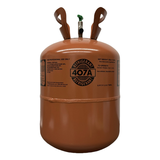 Honeywell Genetron R-407A Refrigerant Gas – 25 lb Cylinder