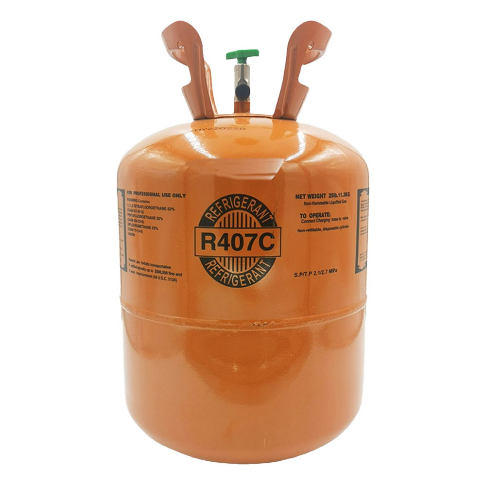 Honeywell Genetron R-407C Refrigerant Gas – 25 lb Cylinder