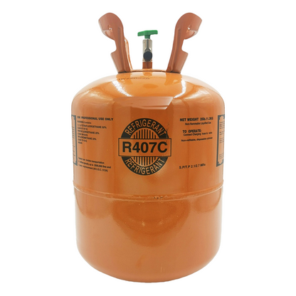 Honeywell Genetron R-407C Refrigerant Gas – 25 lb Cylinder