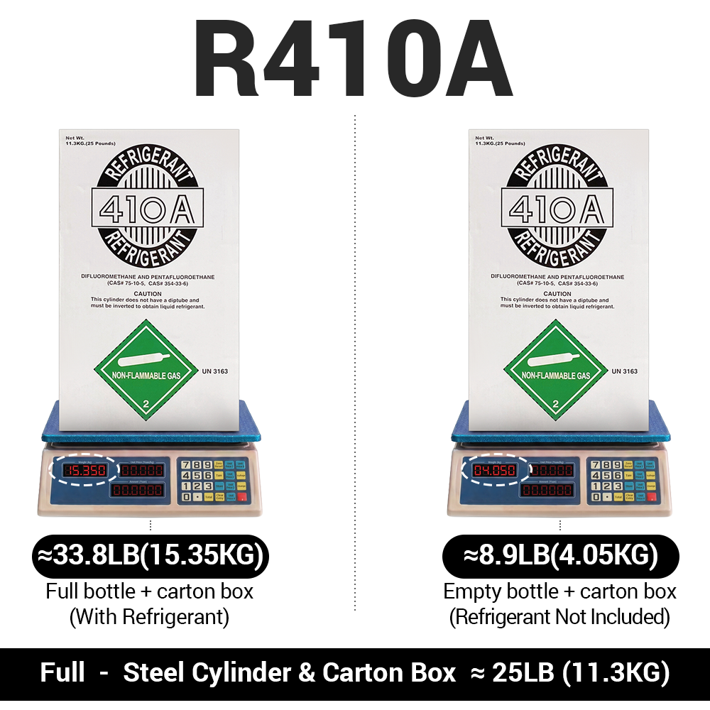Chemours Suva R-410A Refrigerant Gas – 25 lb Cylinder - view 8
