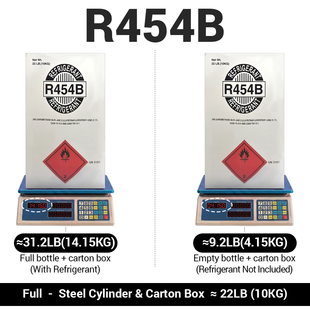 Chemours Suva R-454B Refrigerant Gas – 22 lb Cylinder - view 7