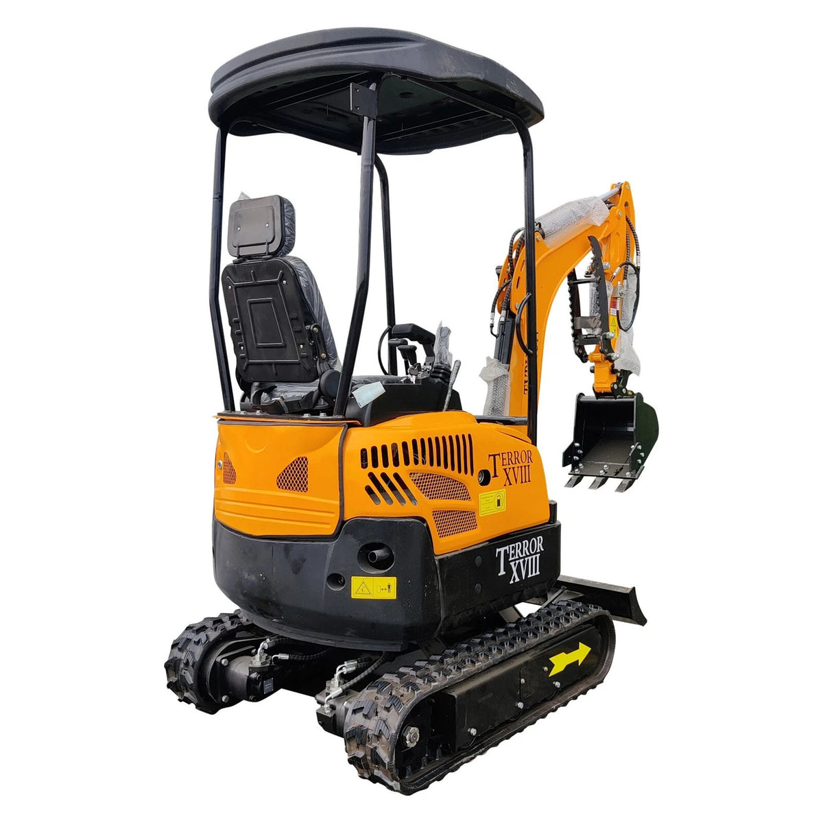 2025 TYPHON TERROR XX Lux Mini Excavator 4000 lb Rubber Track Kubota D902