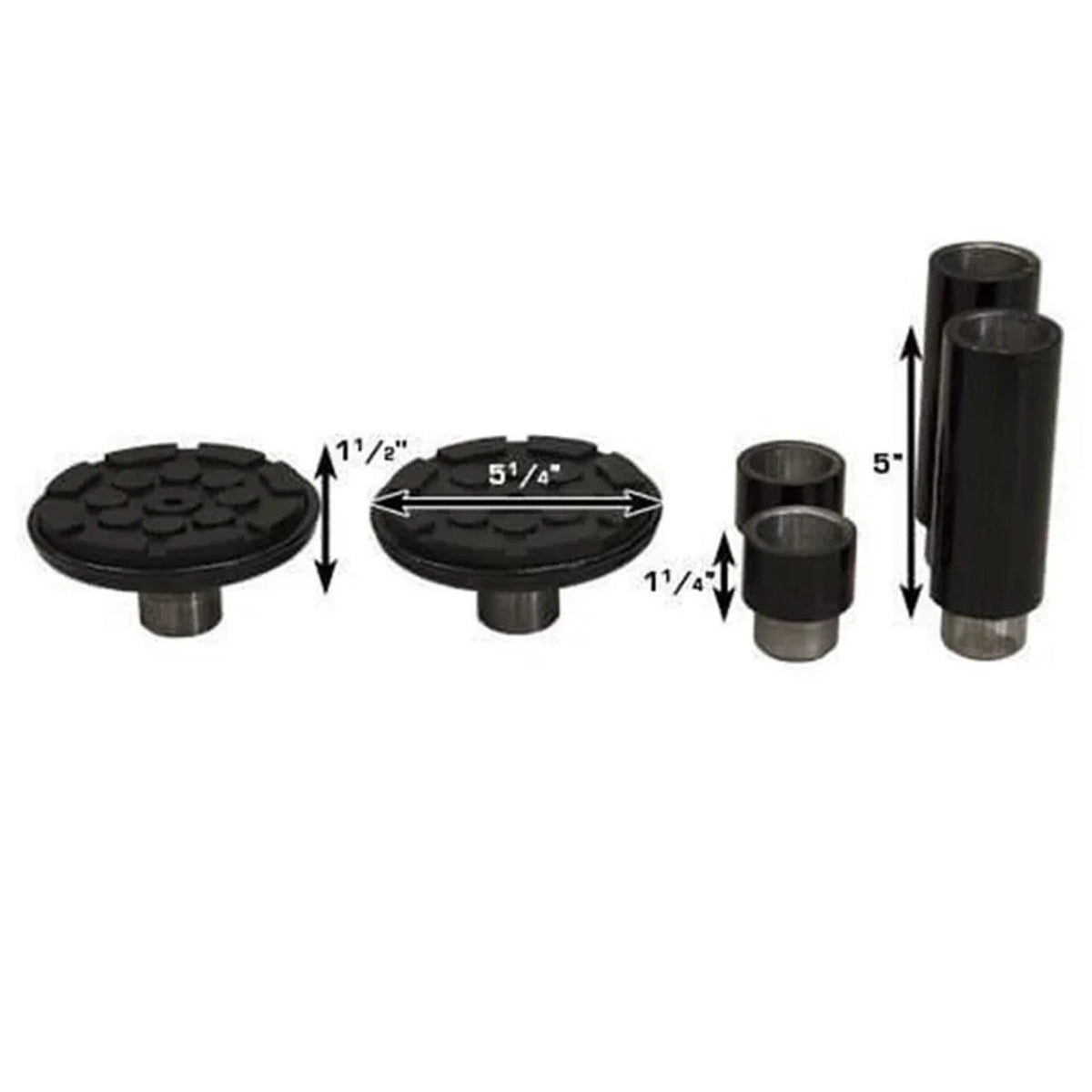 Atlas Equipment ALI Certified APEX 8 4 Post Lift + (2) RJ35 Sliding Jacks Combo