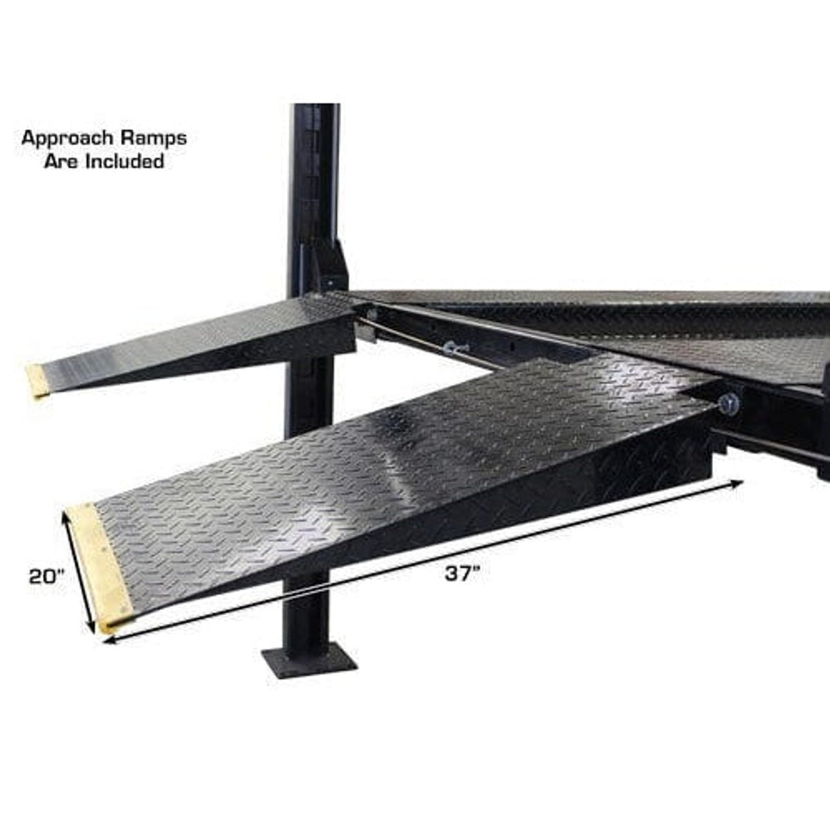 Atlas PRO8000EXT-L 4 Post Lift + RJ35 Sliding Jacks Combo