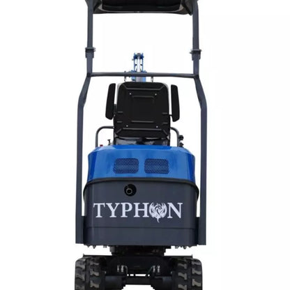 TERROR XI Mini Excavator Digger 13.5hp Gas B&S EPA Engine with 14 Attachments