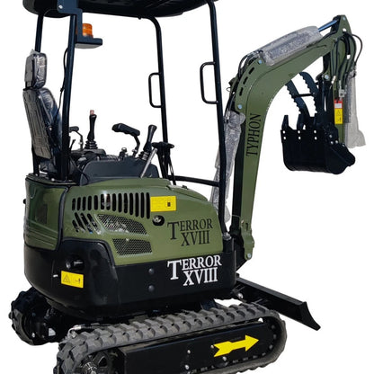 KUBOTA D902 Diesel 4,000 lbs TERROR XVIII Mini Hydraulic Excavator USA STOCK