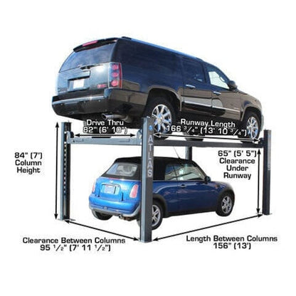Atlas 408SL 8,000 lb. Super Deluxe 4-Post Lift