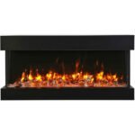 Amantii Tru View Slim 50″ Smart Electric Fireplace – 50-TRV-SLIM