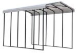 Arrow Carport, 14x24x14, Eggshell - Image 8