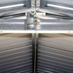 Duramax Imperial Metal Garage Dark Gray with White Trim 12×26 - Image 8