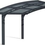 Canopia by Palram Arizona Wave 5000 HG9105 Carport, 10 x 16 x 9, Gray