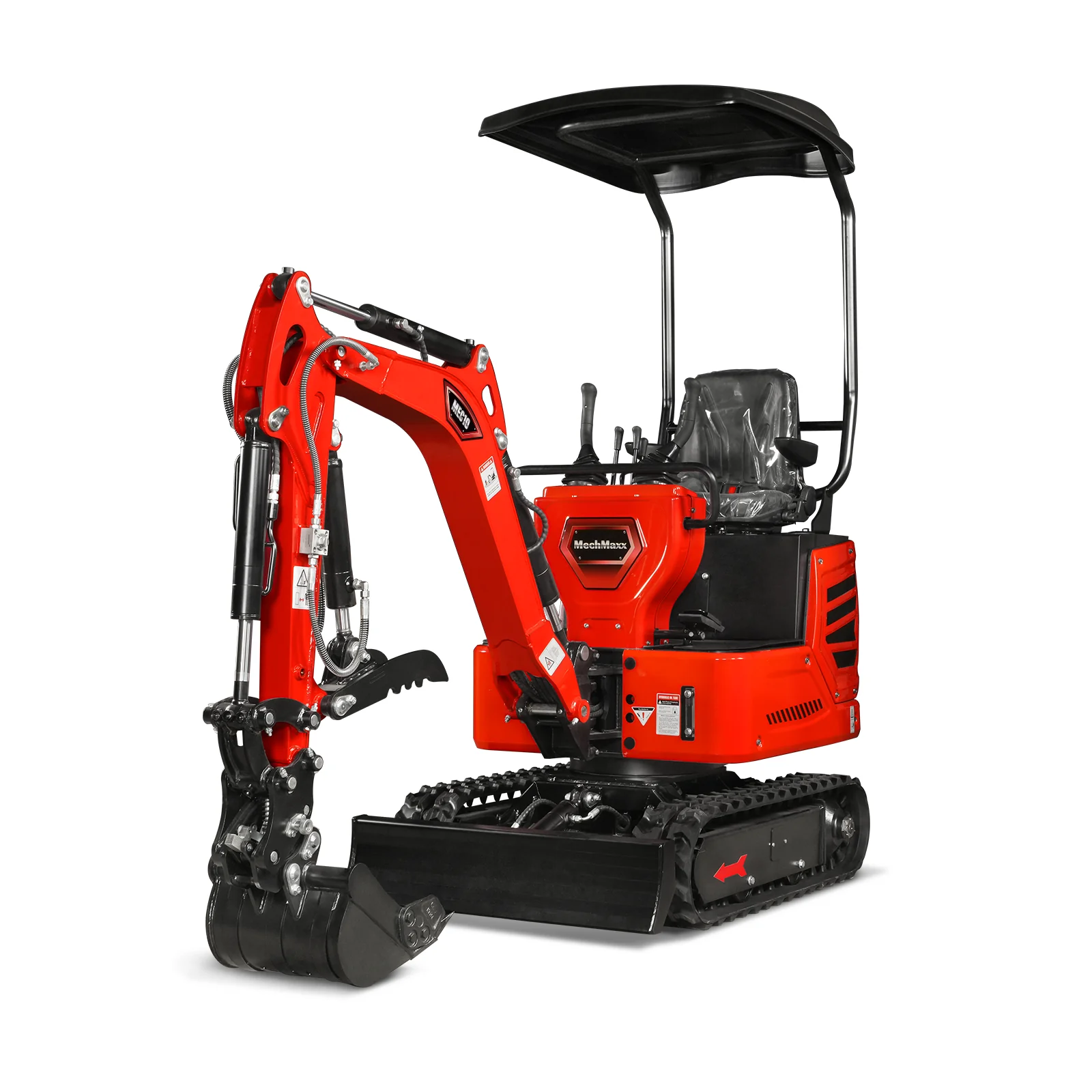 jw-jan-clean-199b8daa3c7ec03781282c14d311ada6ece6327f54ee3808b15b5a6c7febaf4e Mini Compact Excavator HONDA GX390 Engine, 65.7″ Max. Digging Depth, 1Ton, 2280 LBS Operating Weight, MEC10 - Image 1