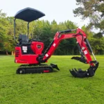 Mini Compact Excavator HONDA GX390 Engine, 65.7″ Max. Digging Depth, 1Ton, 2280 LBS Operating Weight, MEC10 - Image 7