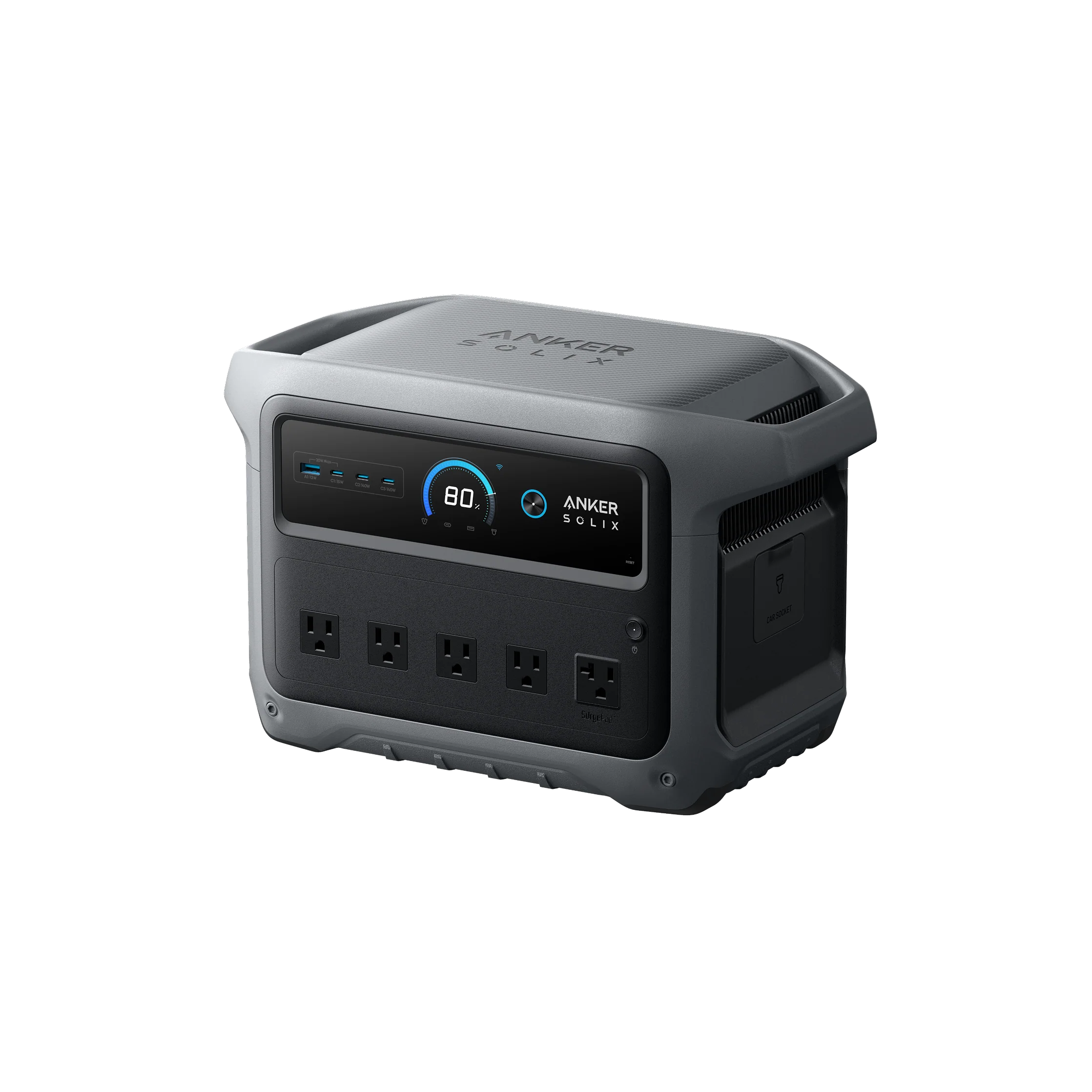 pio-five-12ed9aa70dc47fd9be3dd411cbded719f27c29034eb90a25f1c177c214ad87ea Anker SOLIX C1000 Gen 2 Portable Power Station – 1,024Wh | 2,000W - Image 1