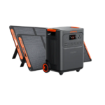 Jackery HomePower 3600 Plus Portable Power Station with 2x 200W Solar Panels, 3600W AC Output, 3584Wh LFP Solar Generator, Expandable up to 21kWh, Essential Home Backup for Home Use, Emergencies, RV