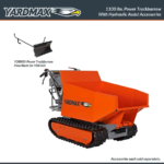 YARDMAX YD8105 Track Barrow with Hydraulic Assist, 1100 lb. Capacity, Briggs and Stratton, CR950, 6.5 hp, 208cc - Image 2