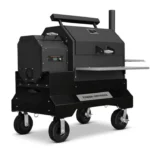 Yoder Smokers YS640s Pellet Grill on Competition Cart with Storage Drawer