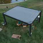 Backyard Discovery Trenton 4.9m x 3.7m Modern Steel Pergola - Image 5
