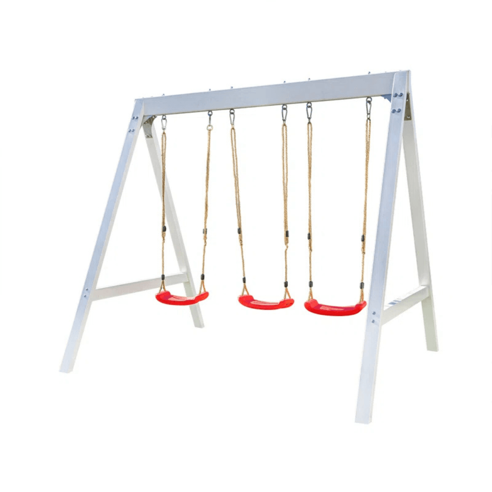 pio-restart-dd144aaa4199a06c13526136a03418f4e003143446484a2aeb78d10a87b7ef1d Sports power Vinyl-Covered Wood Swing Set – Classic & Durable for Outdoor Fun - Image 1