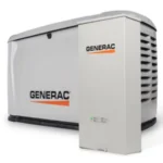 Generac 10k Watt (120 / 240 V) Single-Phase Air Cooled Standby Generator with Wi-Fi and 100A Transfer Switch Bundle