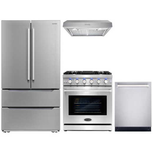 r7-218b24347a270a5fd01097028edda8f9 Cosmo 4 Piece, 30″ Gas Range 30″ Range Hood 24″ Dishwasher & Wine Refrigerator COS-4PKG-254 - Image 1