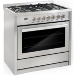 Cosmo 4-Piece, 30″ Gas Range, Wall Mount Range Hood, Dishwasher and Refrigerator COS-4PKG-097 - Image 4
