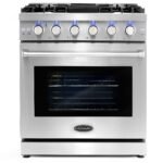 Cosmo 30” Slide-In Freestanding Gas Range