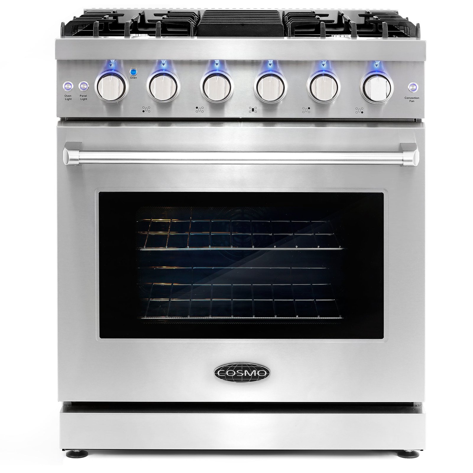 r7-dfe13362e87f45feea9fb9cf59994a47 Cosmo 30” Slide-In Freestanding Gas Range - Image 1