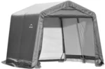 ShelterLogic Shed-in-a-Box 10 x 10 x 8 ft Peak Gray - Image 3