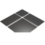 Drolet 60” Corner Hearth Pad AC02790