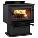 Ventis HES170 25″ Wood Stove w/ Pedestal | Direct Vent | VB00013 - Image 2