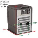 ComfortBilt HP61 Pellet Stove Charcoal - Image 4