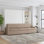 Queen Size Murphy Bed with Extended Couch | Inovabed - Image 32