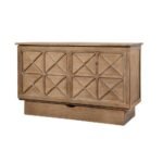 Arason Creden-ZzZ Essex Ash Queen Size Murphy Cabinet Bed 513-15