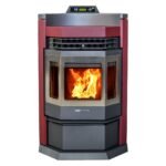 ComfortBilt Pellet Stove Burgundy HP22N-Burgundy-SS - Image 5