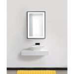 Krugg Soho 24” x 36” Black LED Bathroom Mirror Soho2436B - Image 9