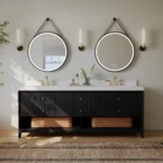 Ancerre 84” Momo Bathroom Vanity Oak Double Sinks VTS-Momo-84-Oak-WQZ - Image 15
