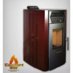ComfortBilt HP50S Pellet Stove Burgundy - Image 2