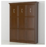 Murphy Bed, Queen Size, Walnut | Leto Muro - Image 3