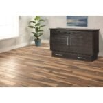 Arason Creden-ZzZ Coffee/Espresso Queen Size Murphy Cabinet Bed 503-20 - Image 7