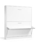 Pensiero Twin Wall Bunk Bed (Murphy-style)  with Desk – Space-Saving Elegance by Multimo Beds